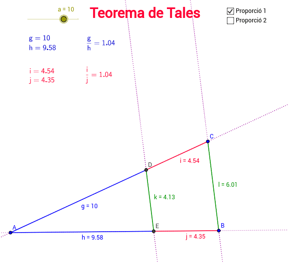 GeoGebra Applet