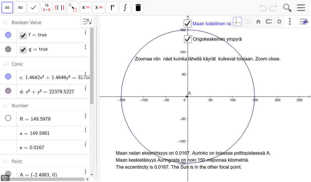 GeoGebra Applet
