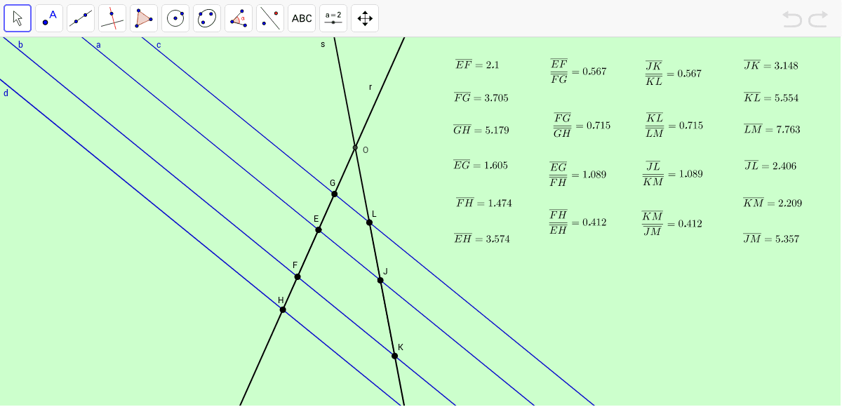 GeoGebra Applet