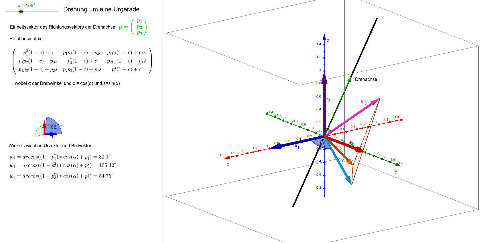 Gleichorientierte Dreiecke - gleicher Umlaufsinn / Drehsinn – GeoGebra