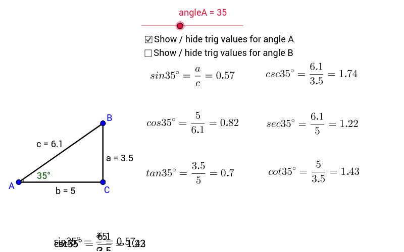 GeoGebra Applet