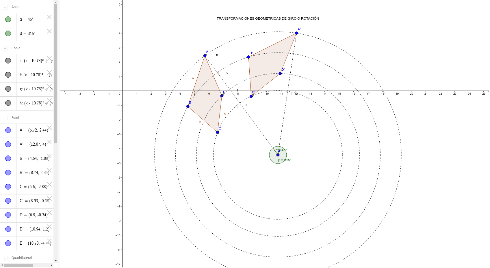 GeoGebra Applet