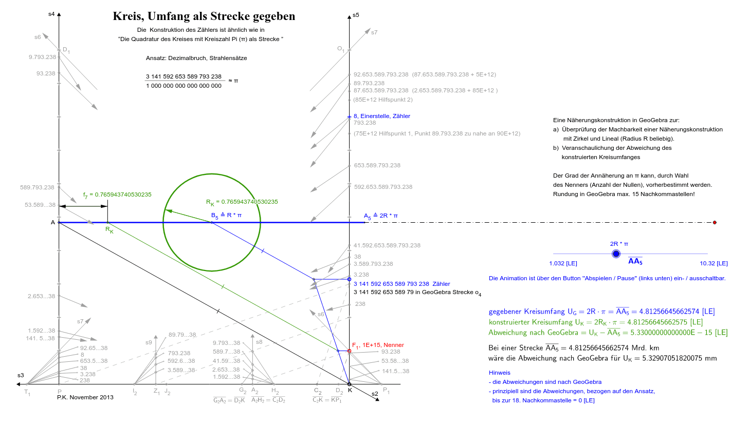 GeoGebra Applet