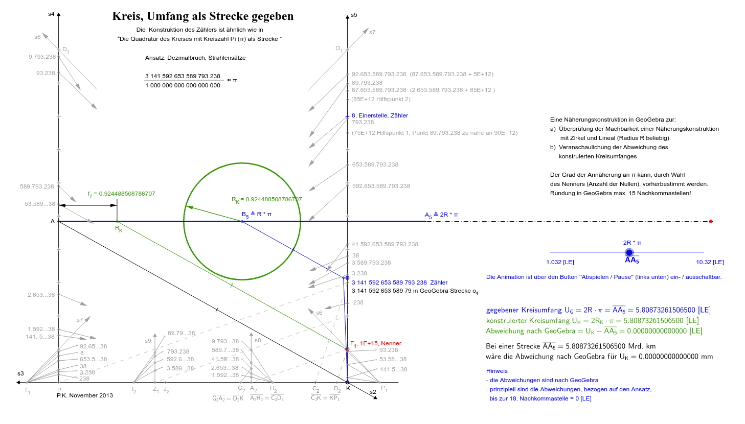 GeoGebra Applet