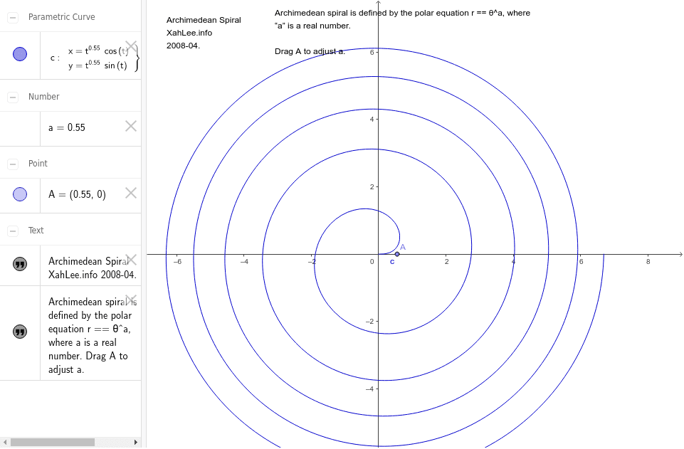 archimedean_spiral GeoGebra