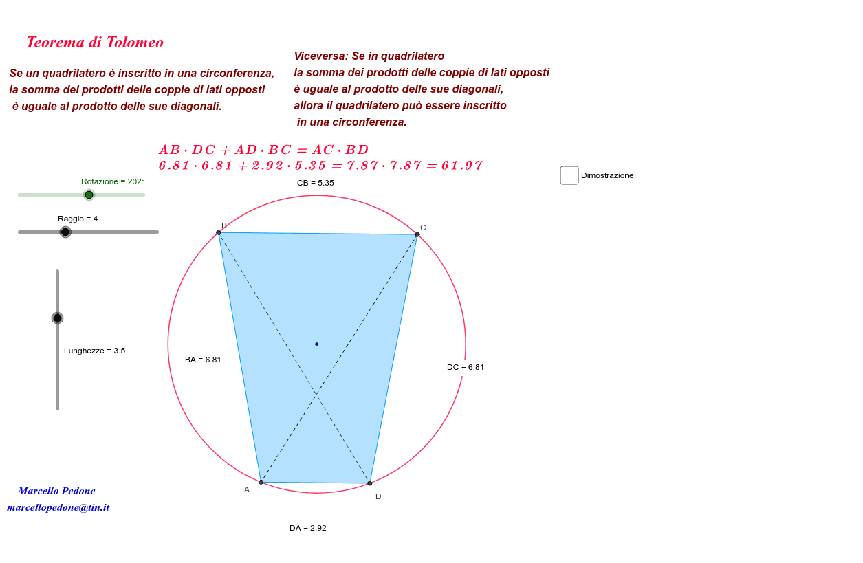 GeoGebra Applet