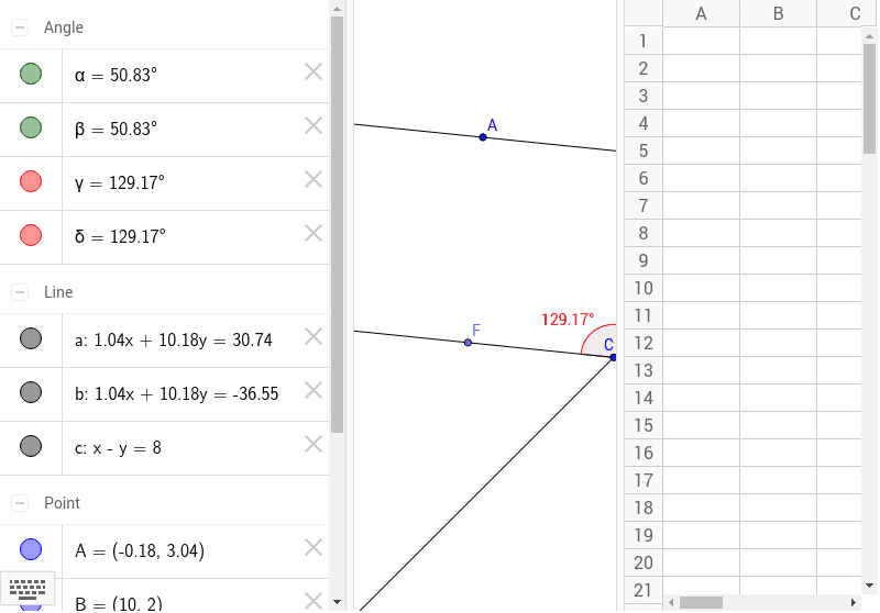 GeoGebra Applet