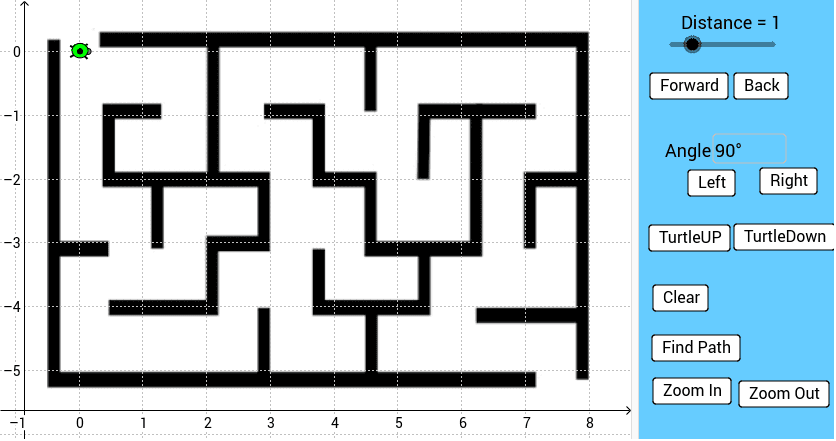Turtle In The Labyrinth Geogebra