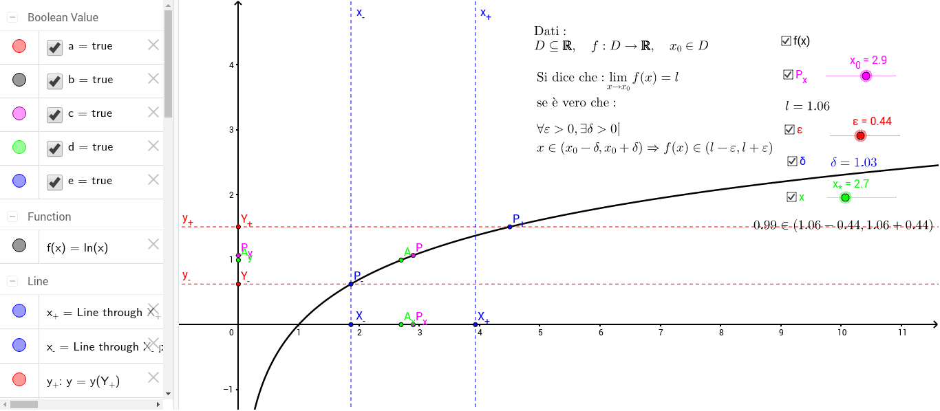 GeoGebra Applet