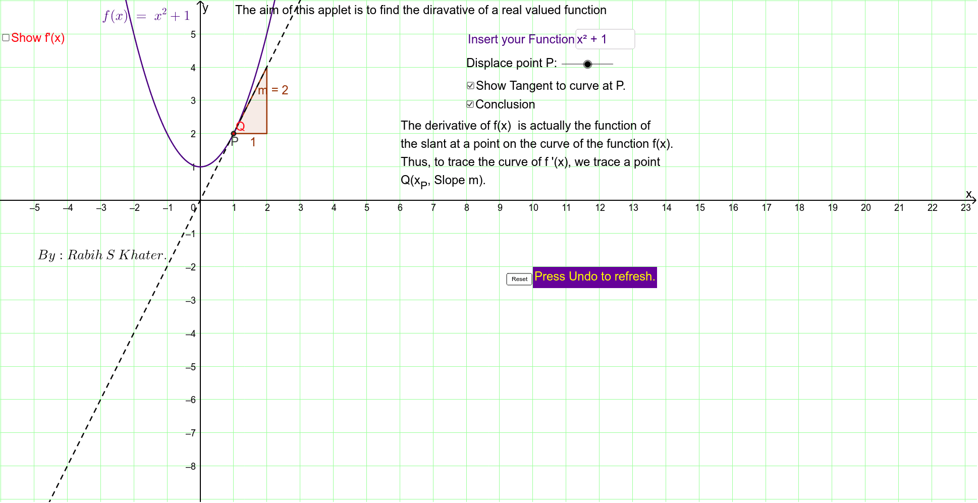 GeoGebra Applet