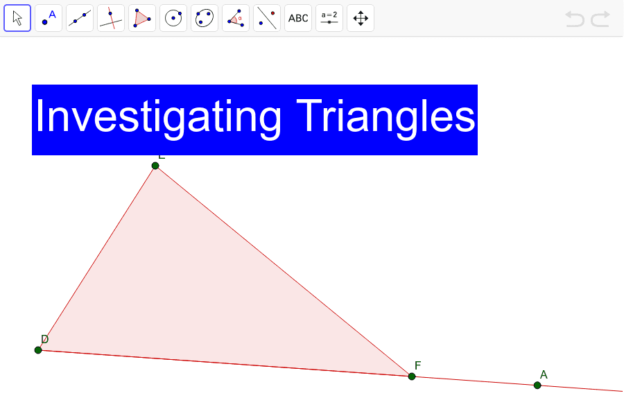 GeoGebra Applet