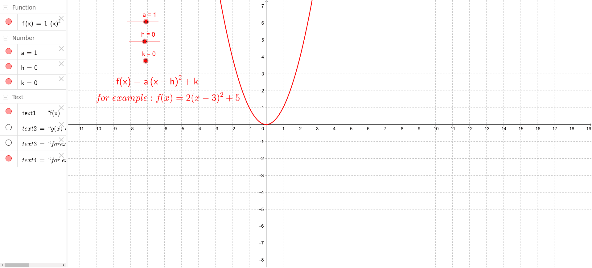 GeoGebra Applet