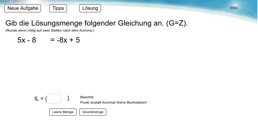 GeoGebra Applet