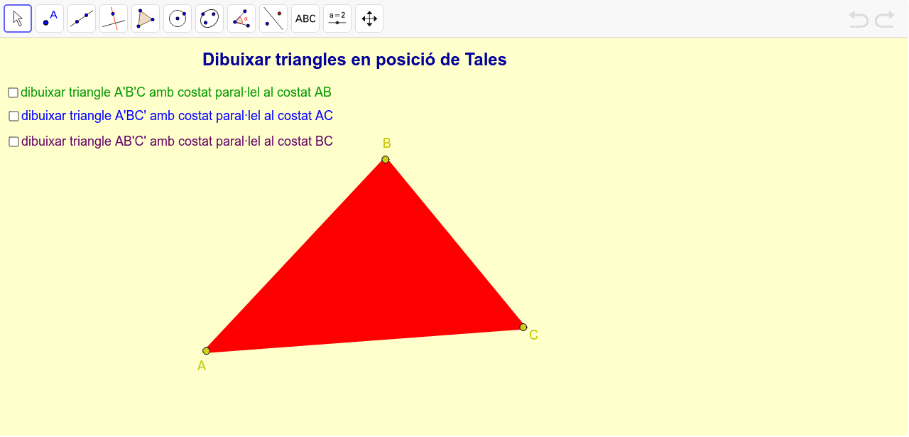 GeoGebra Applet