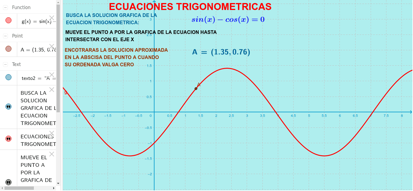 GeoGebra Applet