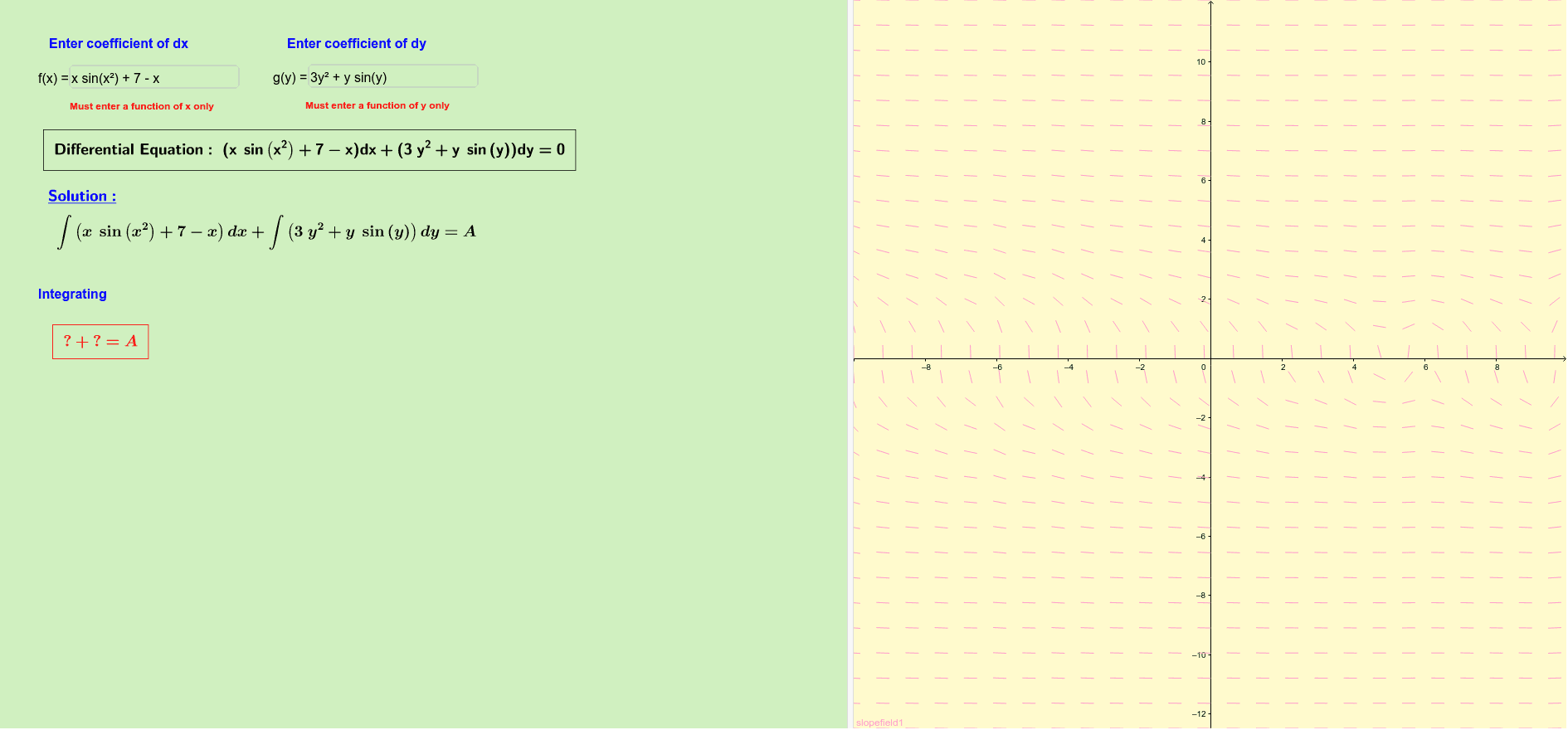 GeoGebra Applet