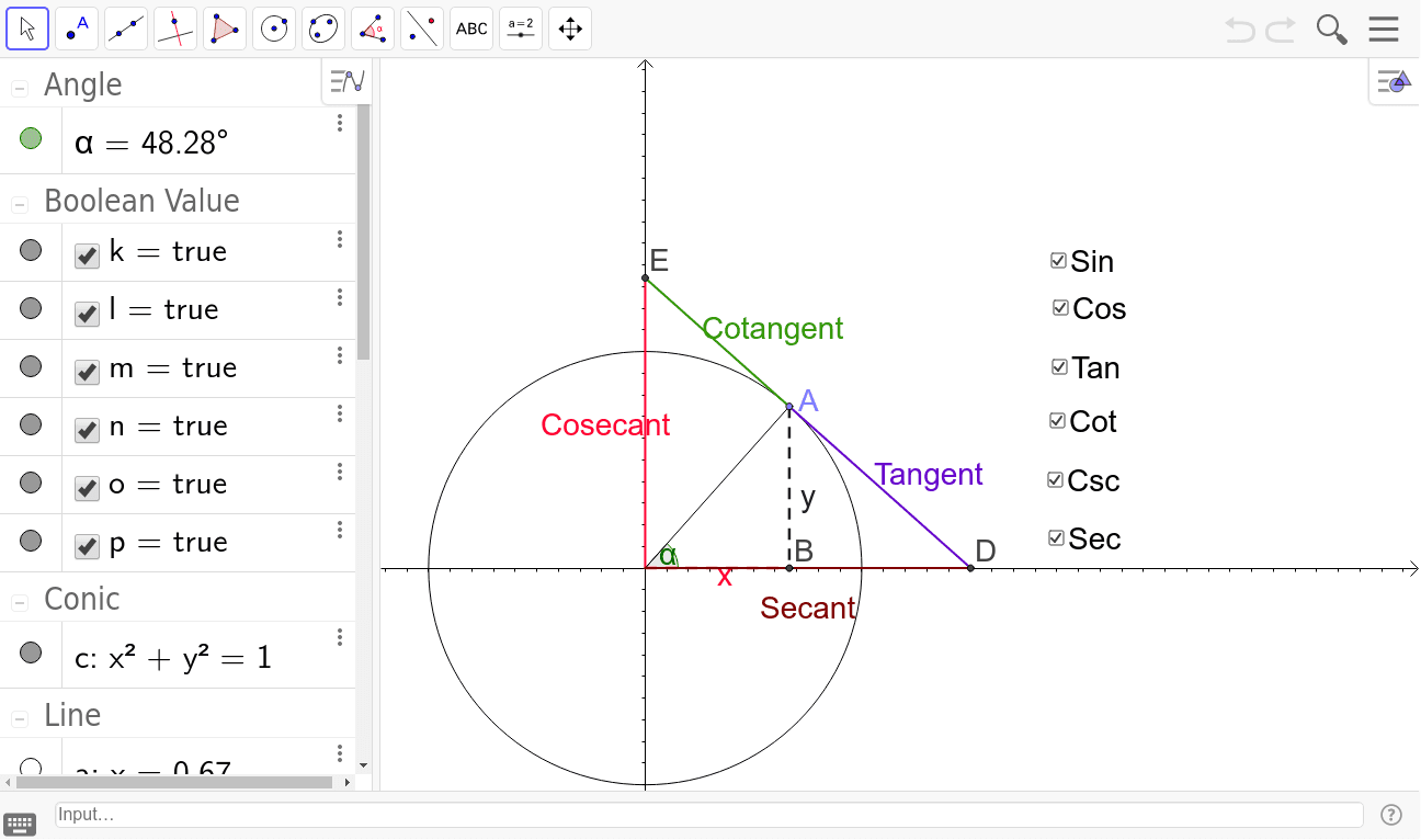 GeoGebra Applet