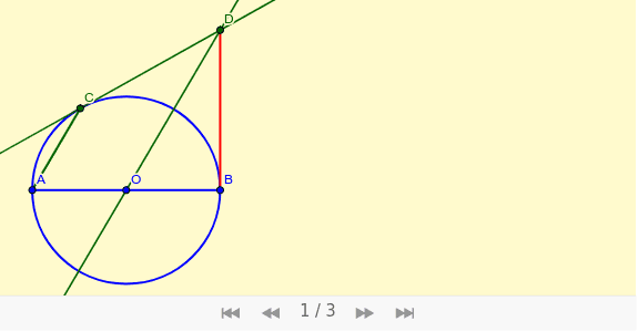 GeoGebra Applet