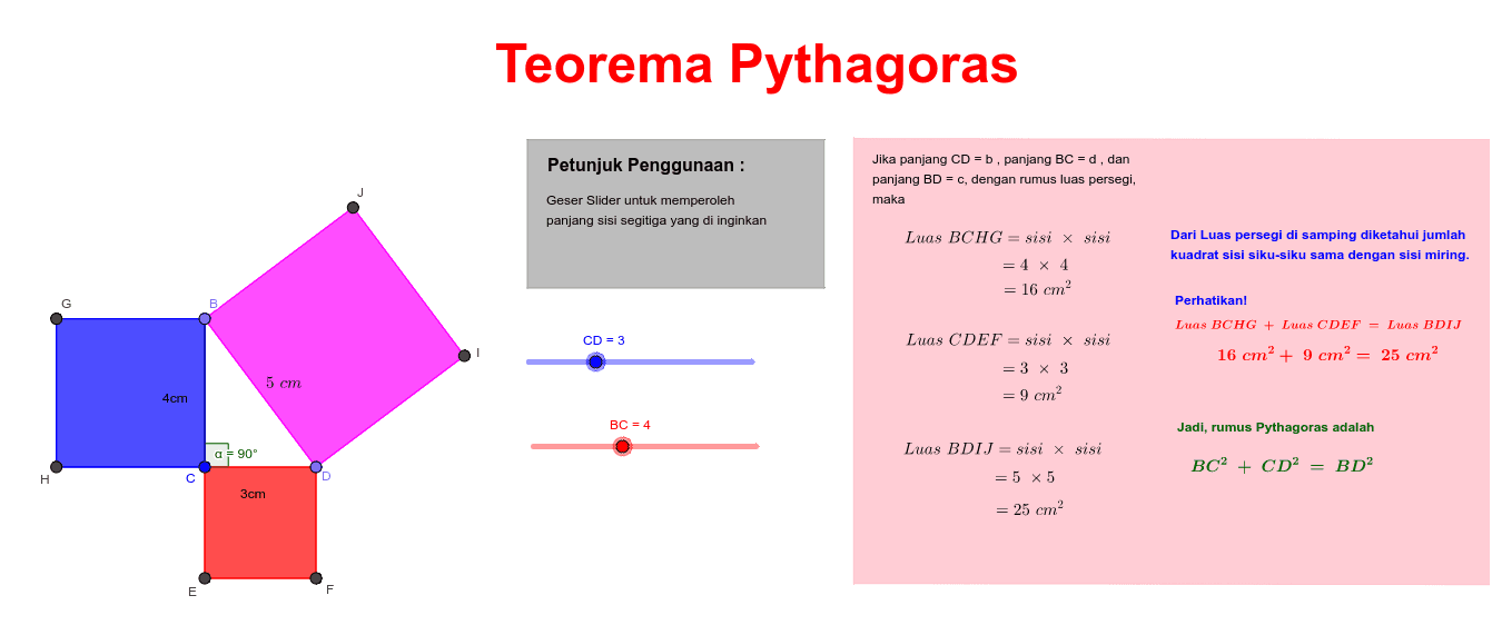 Teorema pythagoras