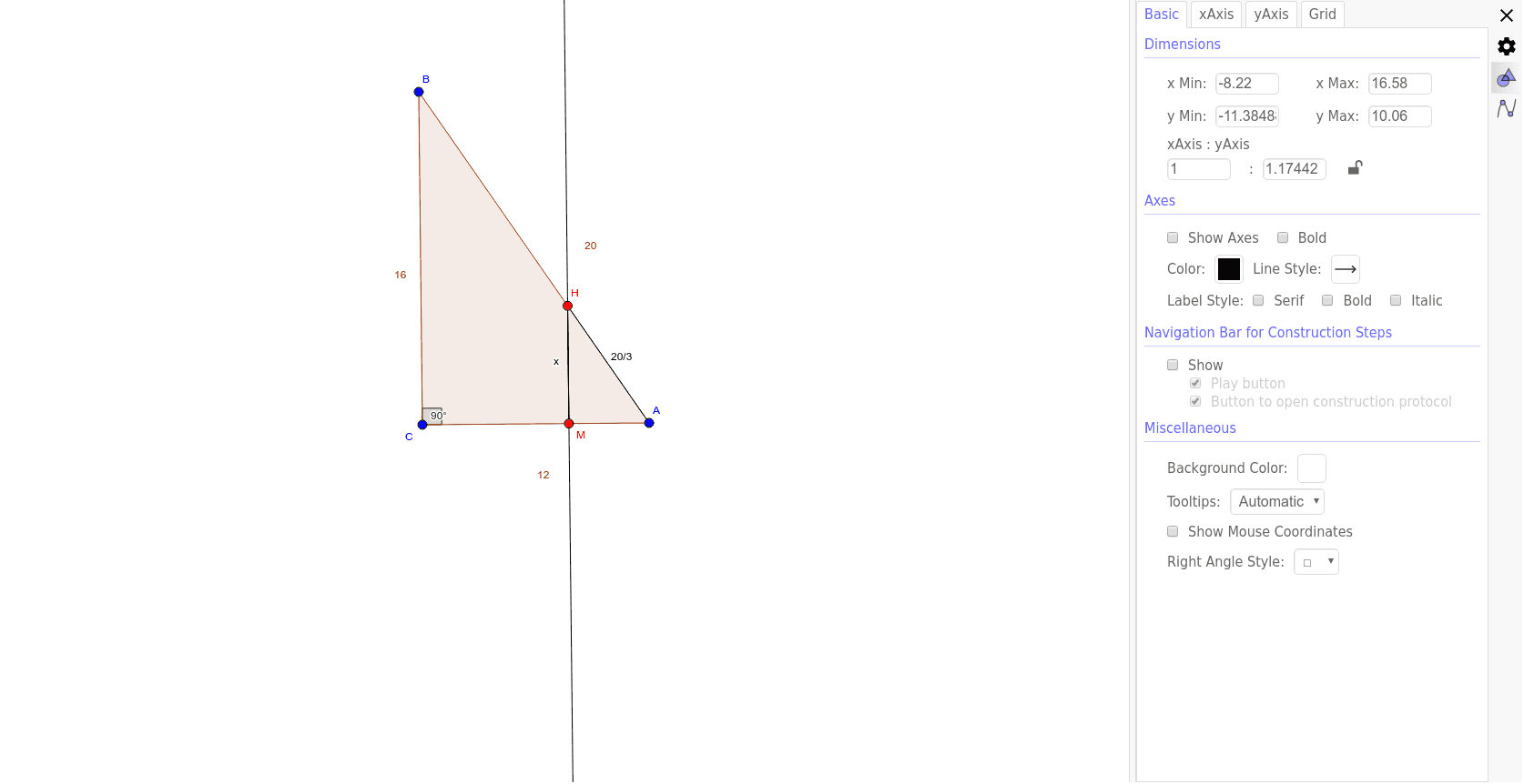 GeoGebra Applet