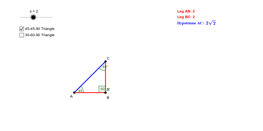 GeoGebra Applet
