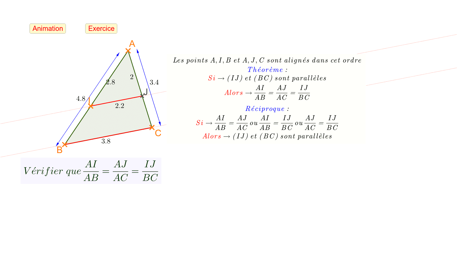 GeoGebra Applet