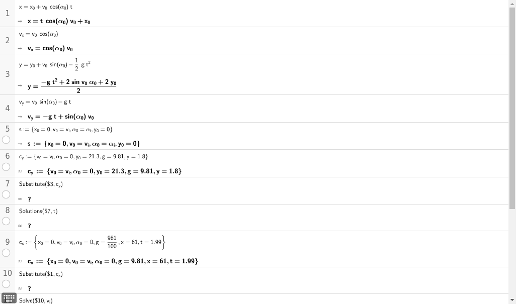 GeoGebra Applet