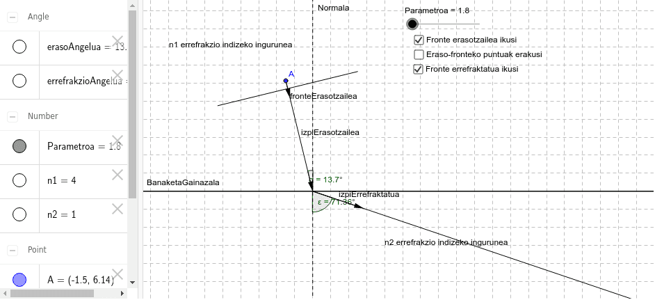 GeoGebra Applet