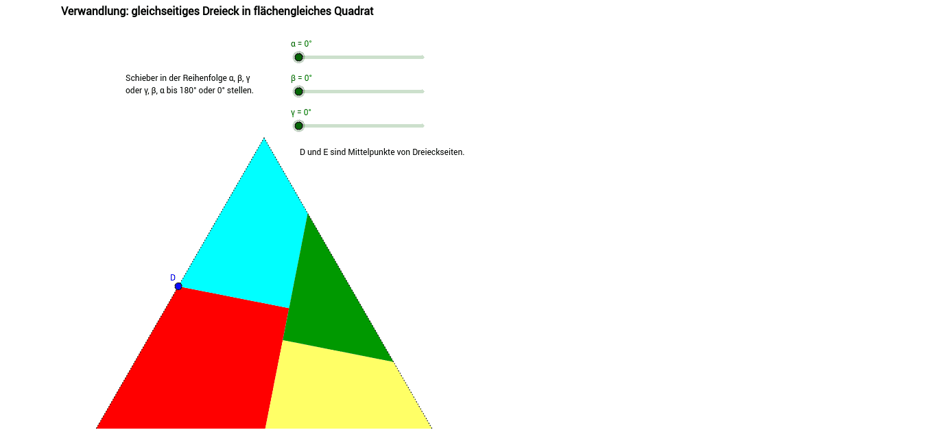GeoGebra Applet