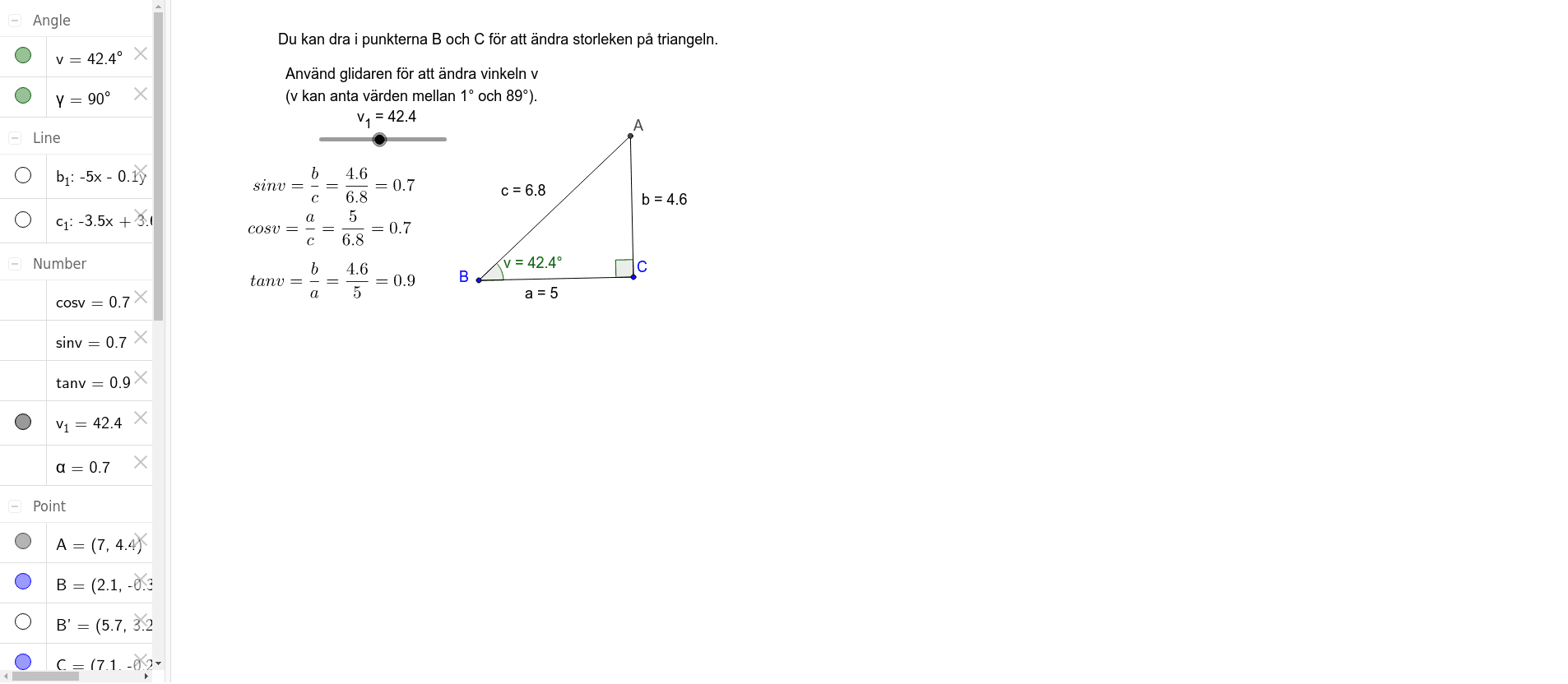 Trigonometri - Intro – GeoGebra