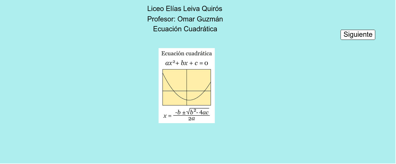 GeoGebra Applet