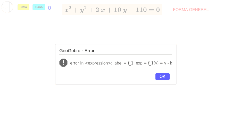 GeoGebra Applet