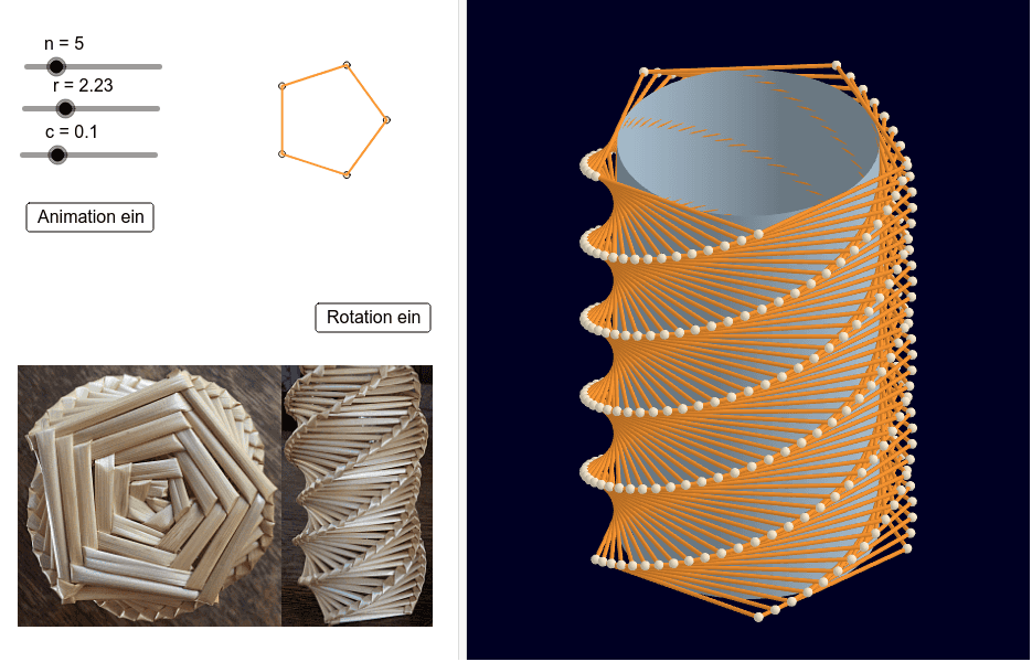 PolygonHelix GeoGebra