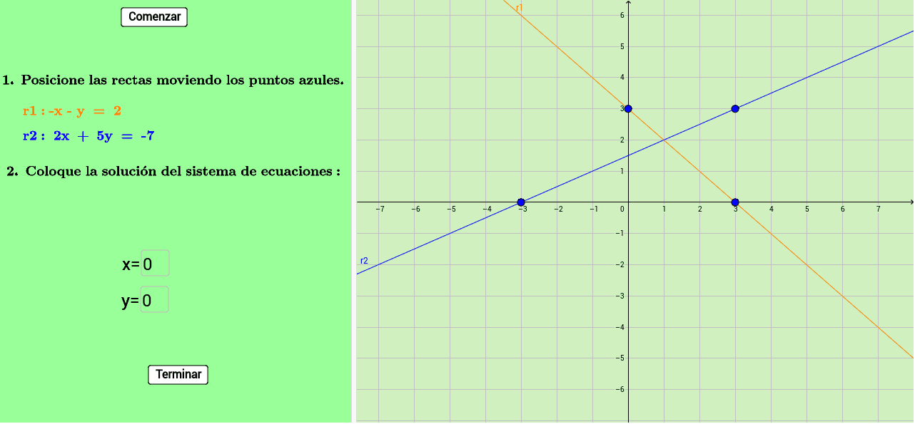 GeoGebra Applet