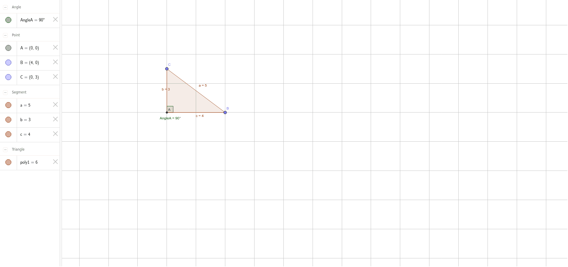 Right Triangle Geogebra Right Triangle Geogebra