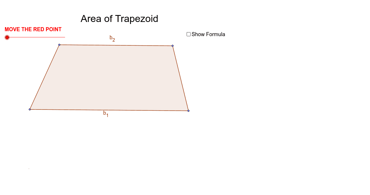 Area of Trapezoid – GeoGebra