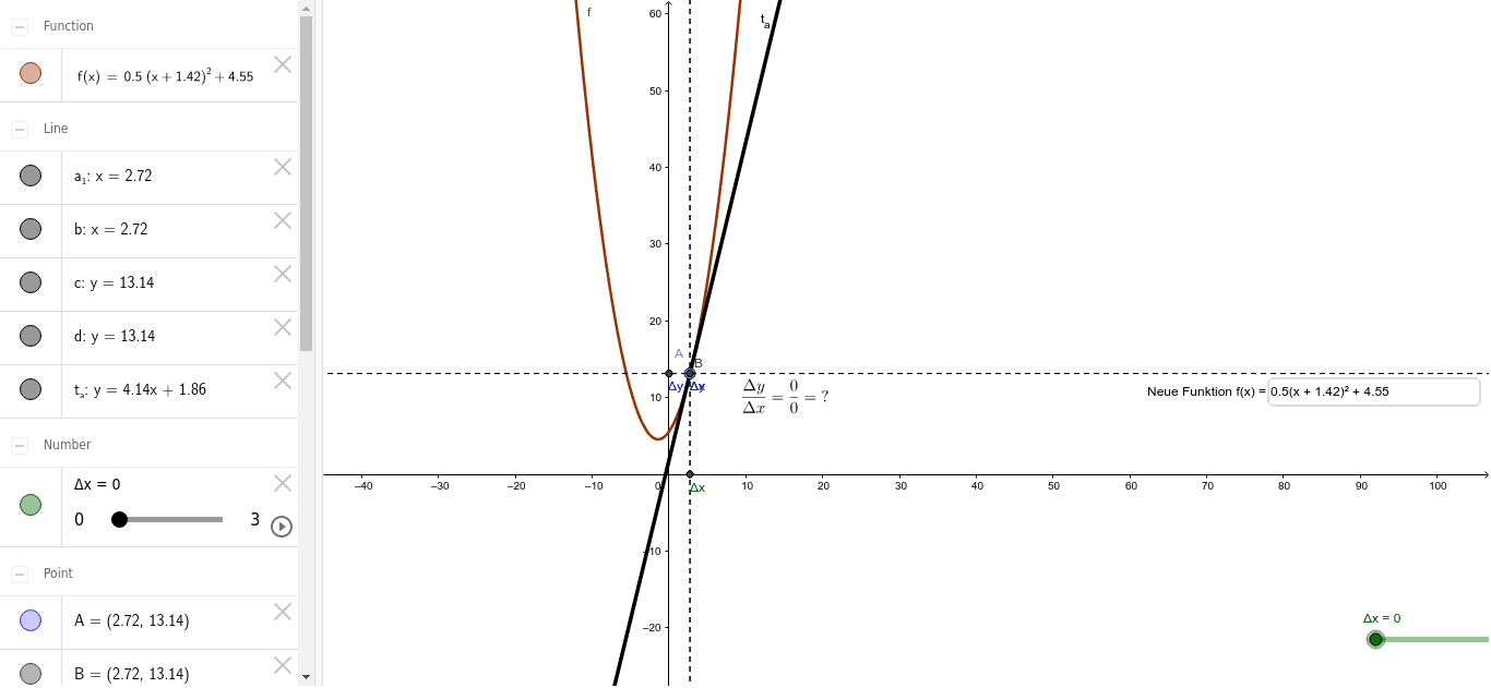 GeoGebra Applet