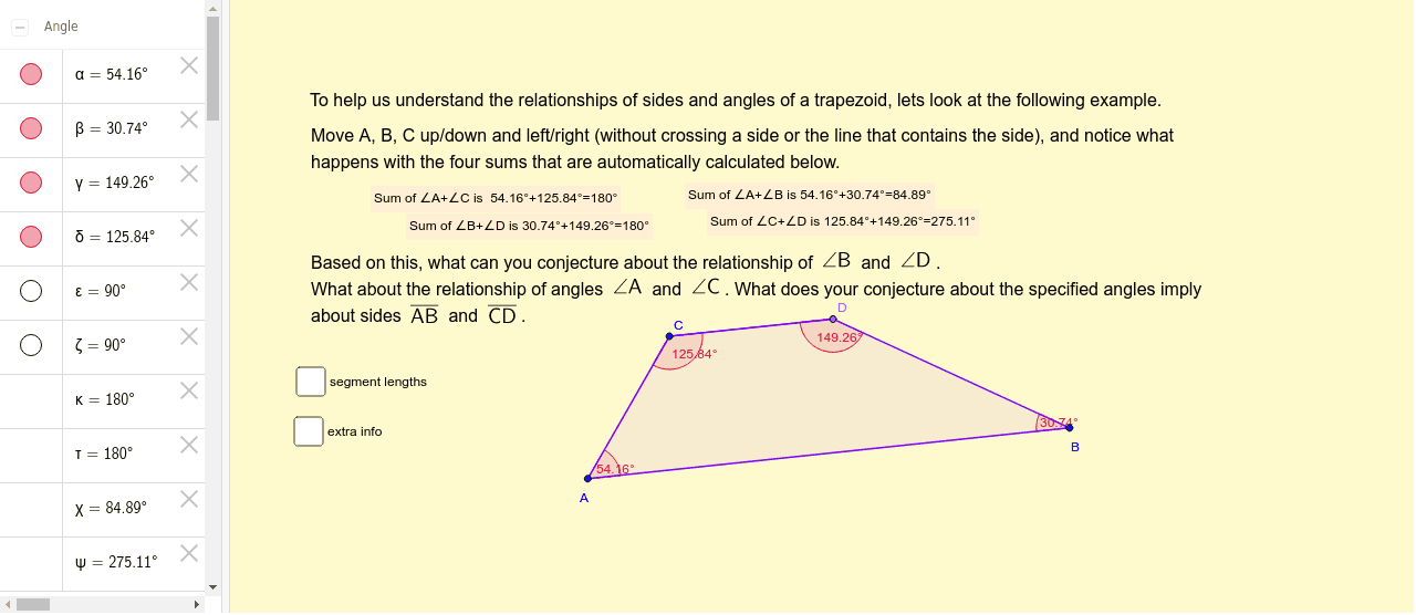 GeoGebra Applet