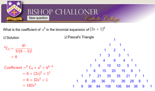 Binomial Expansion – GeoGebra