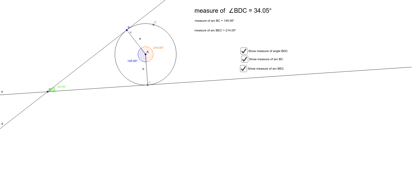 GeoGebra Applet