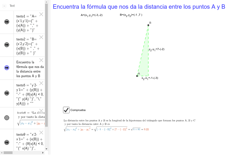 GeoGebra Applet