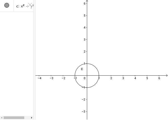 GeoGebra Applet