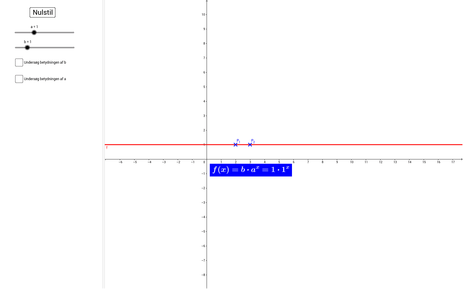 GeoGebra Applet
