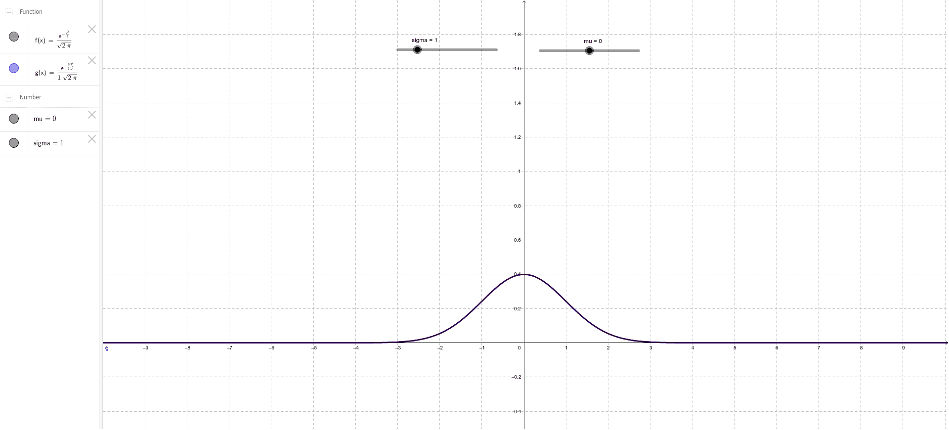 GeoGebra Applet