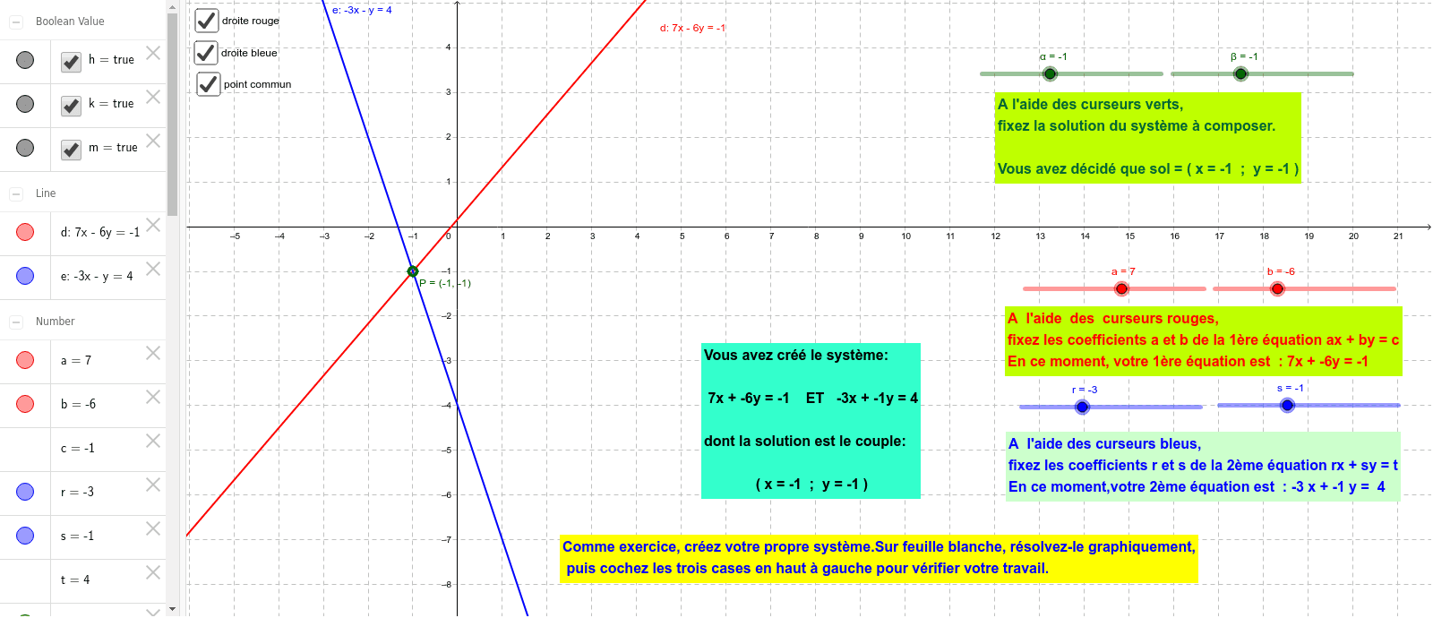 GeoGebra Applet