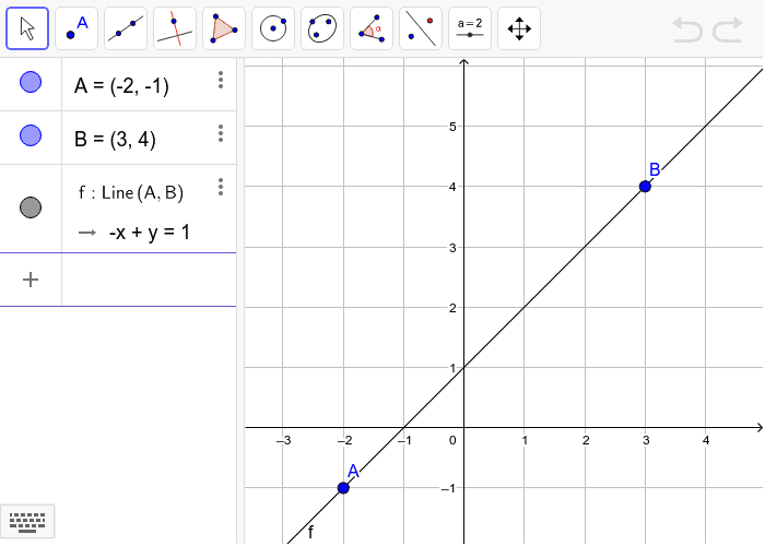 GeoGebra Applet
