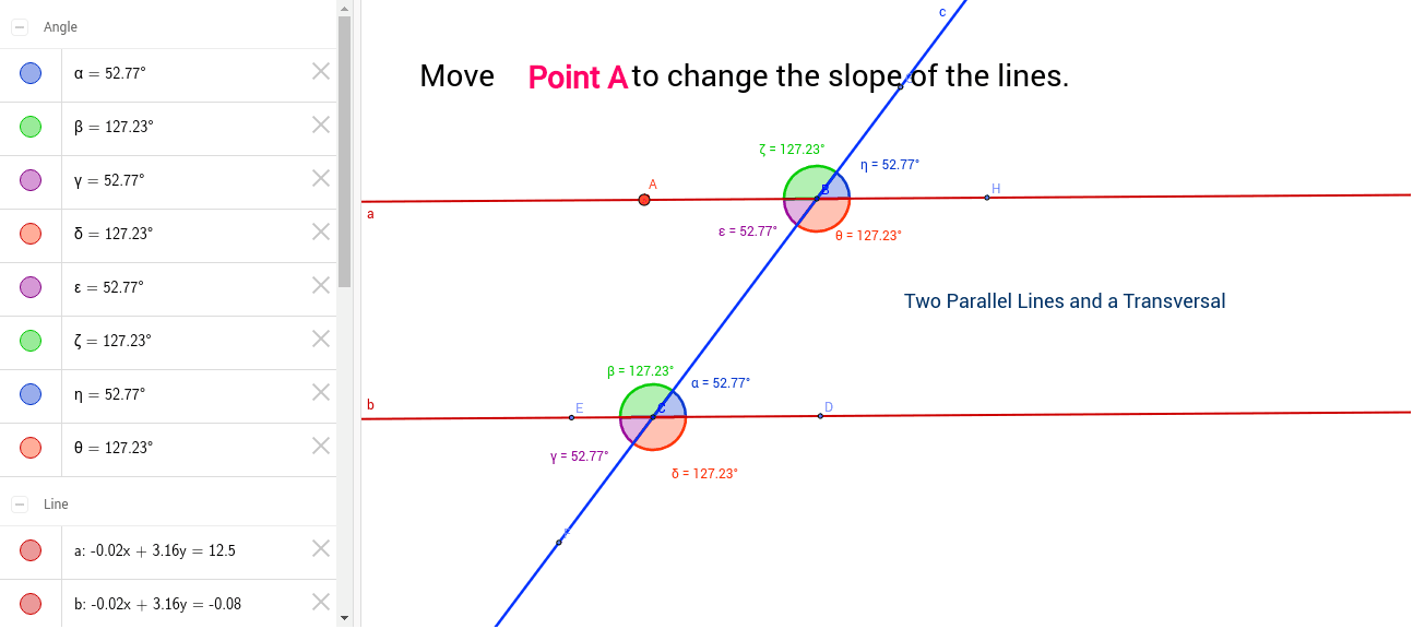 GeoGebra Applet
