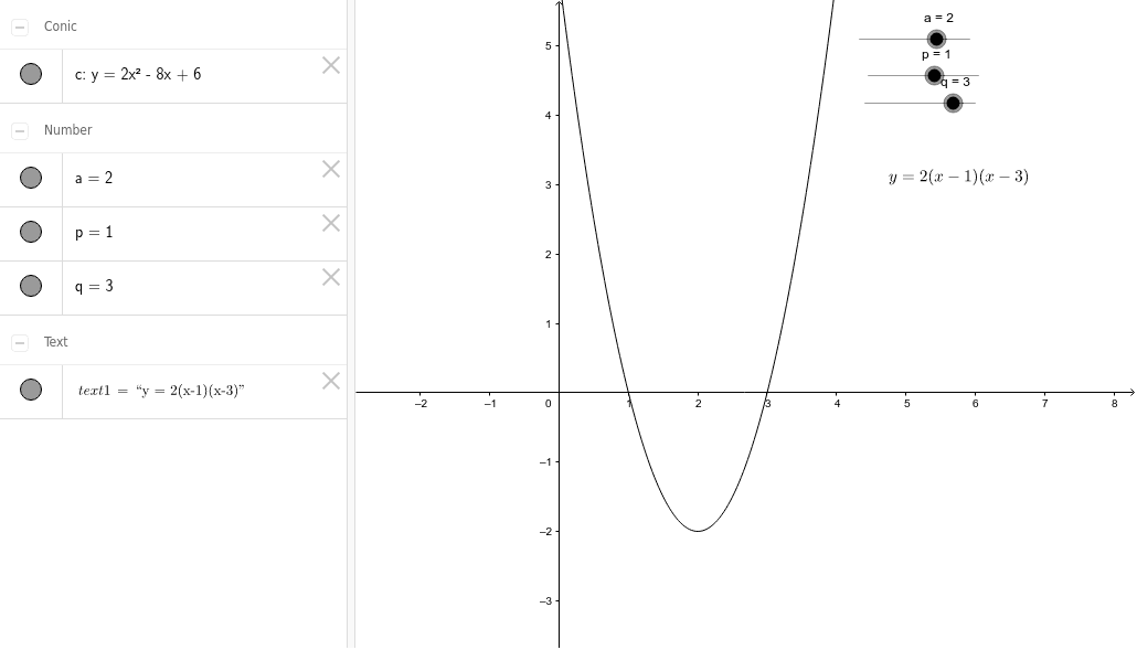 GeoGebra Applet