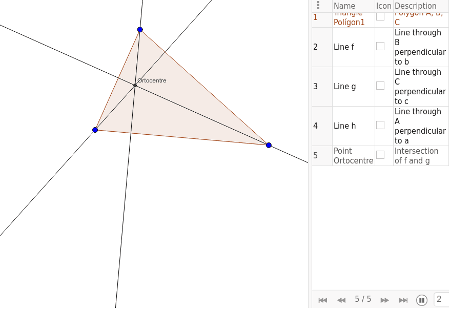 GeoGebra Applet