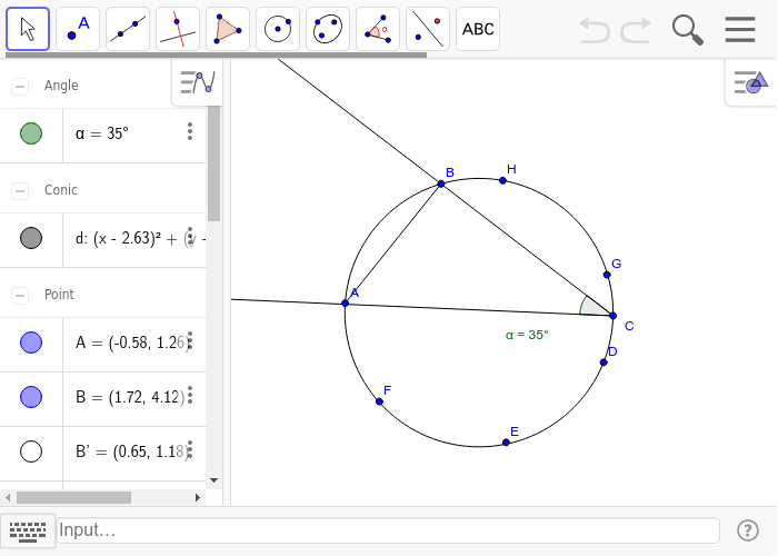 GeoGebra Applet